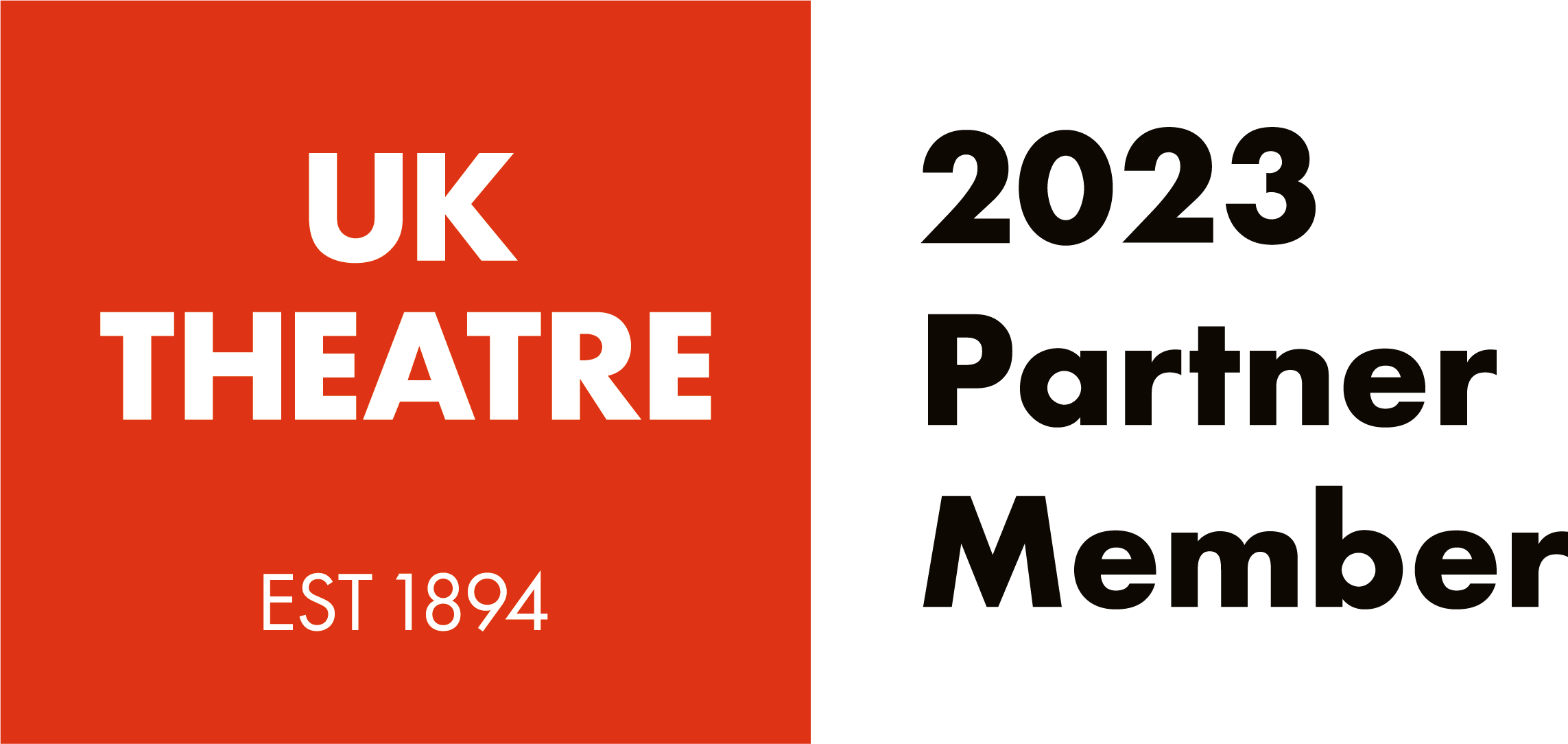 UK Theatre EST 1894 2023 Partner Member